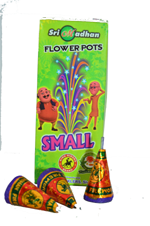 usha crackers Flower Pots