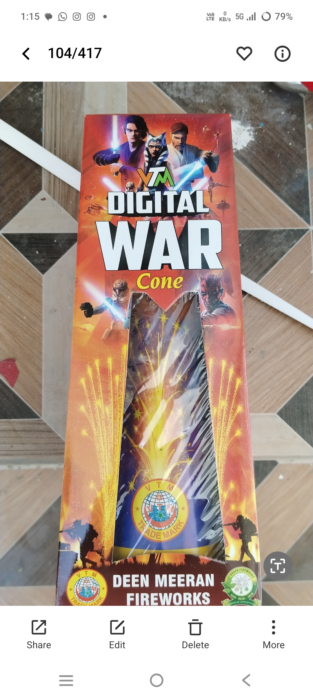 usha crackers Deen Meeran Flower Pots