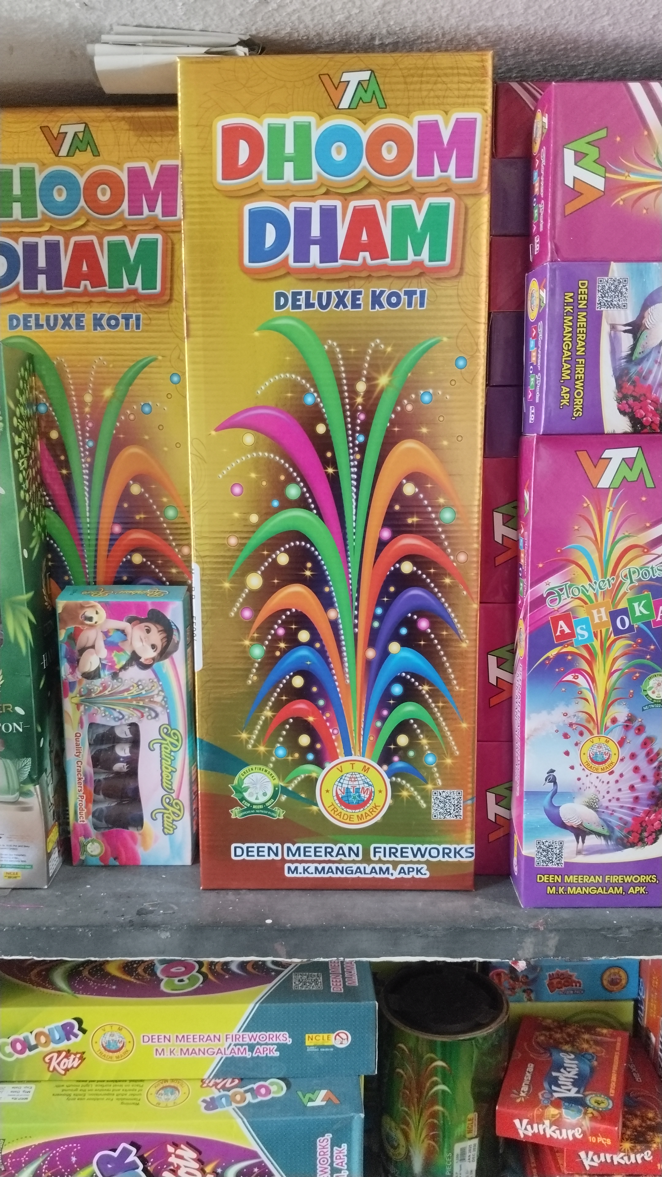 usha crackers Deen Meeran Flower Pots