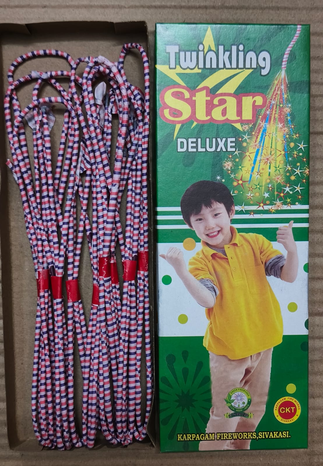 usha crackers Twinkling, Pencil & Candle