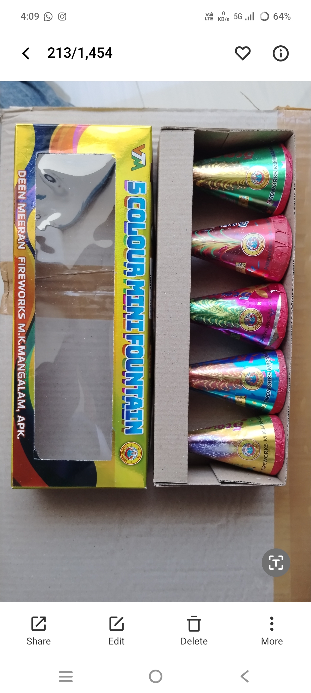 usha crackers Deen Meeran Flower Pots