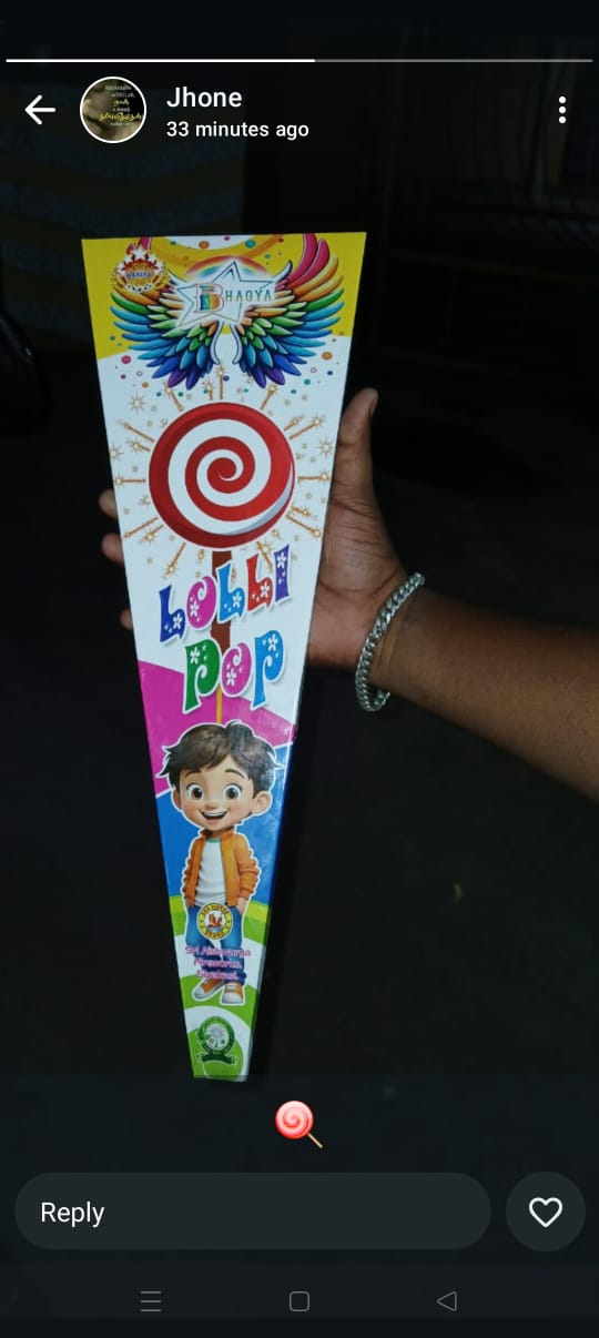 usha crackers Night Colour Fountains