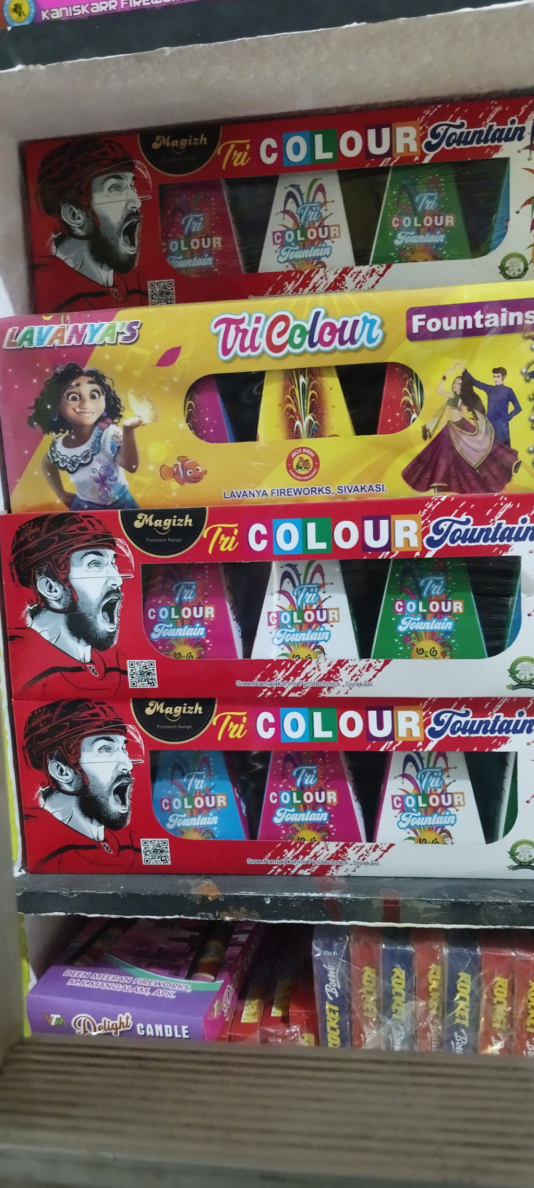 usha crackers Different Attraction Varieties