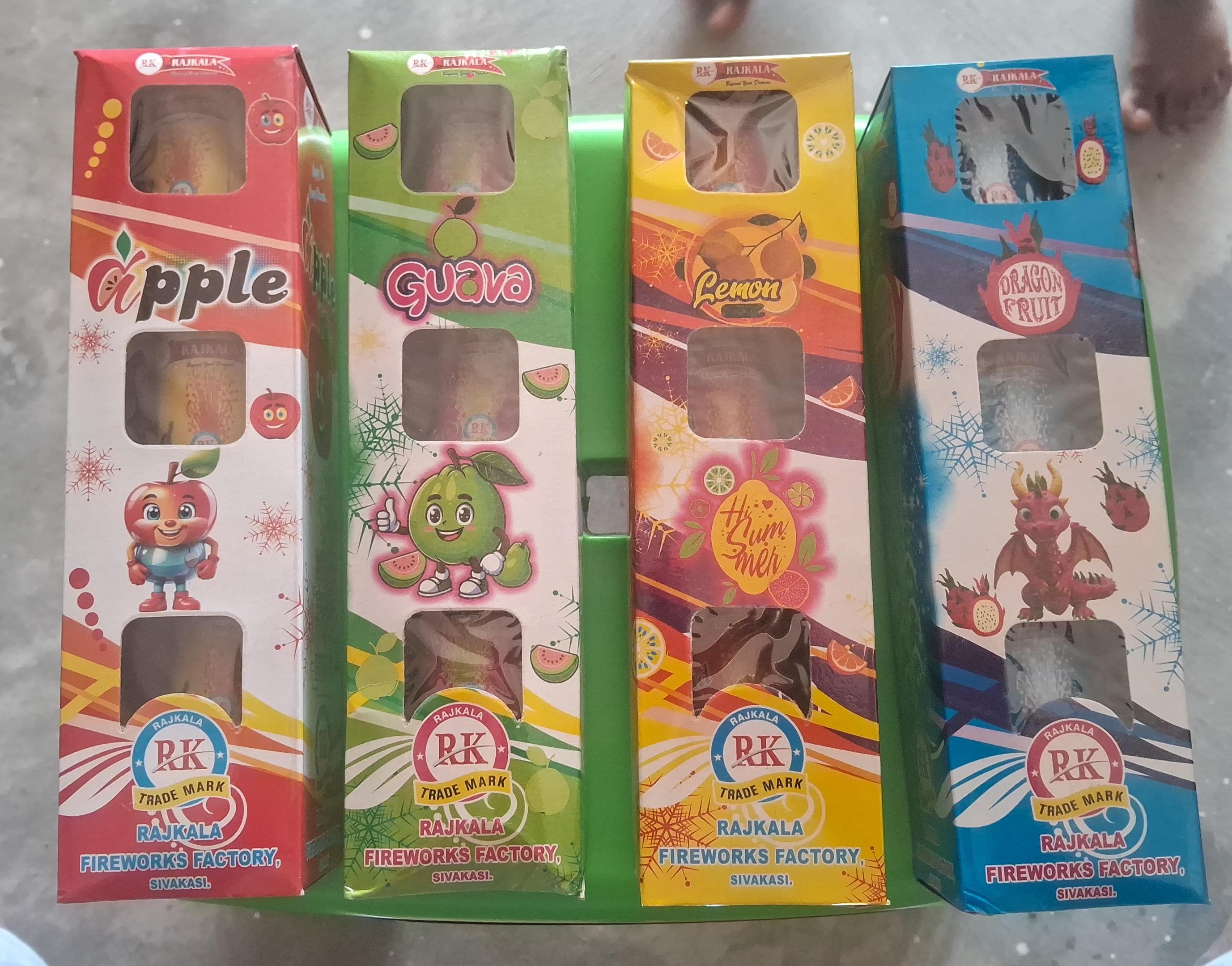 usha crackers Night Colour Fountains